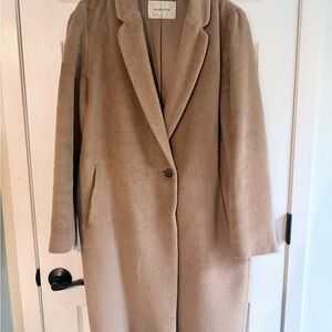 Babaton Women's Cream Teddy Jacket